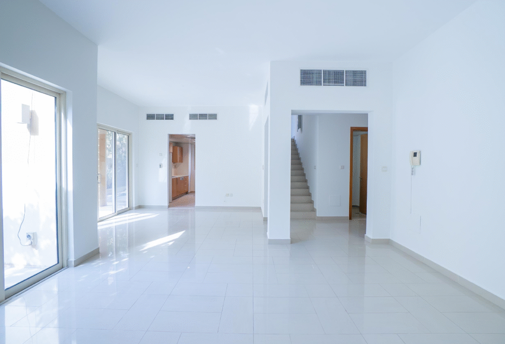 Upgraded 3 bedroom villa for sale in Al Raha Gardens (Hemaim Community)
