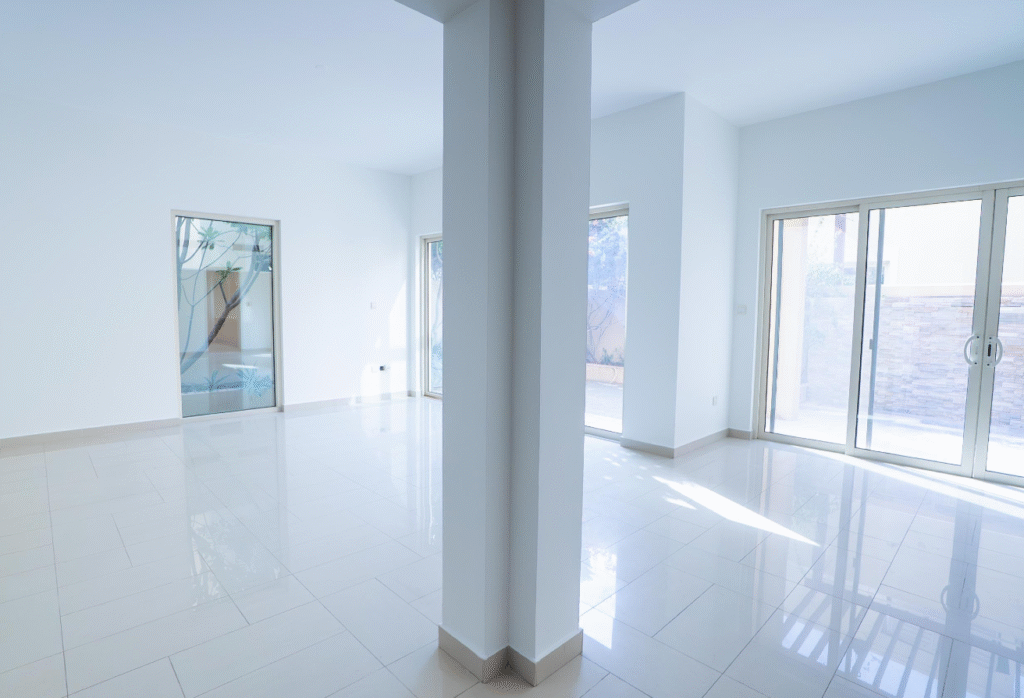 Upgraded 3 bedroom villa for sale in Al Raha Gardens (Hemaim Community)