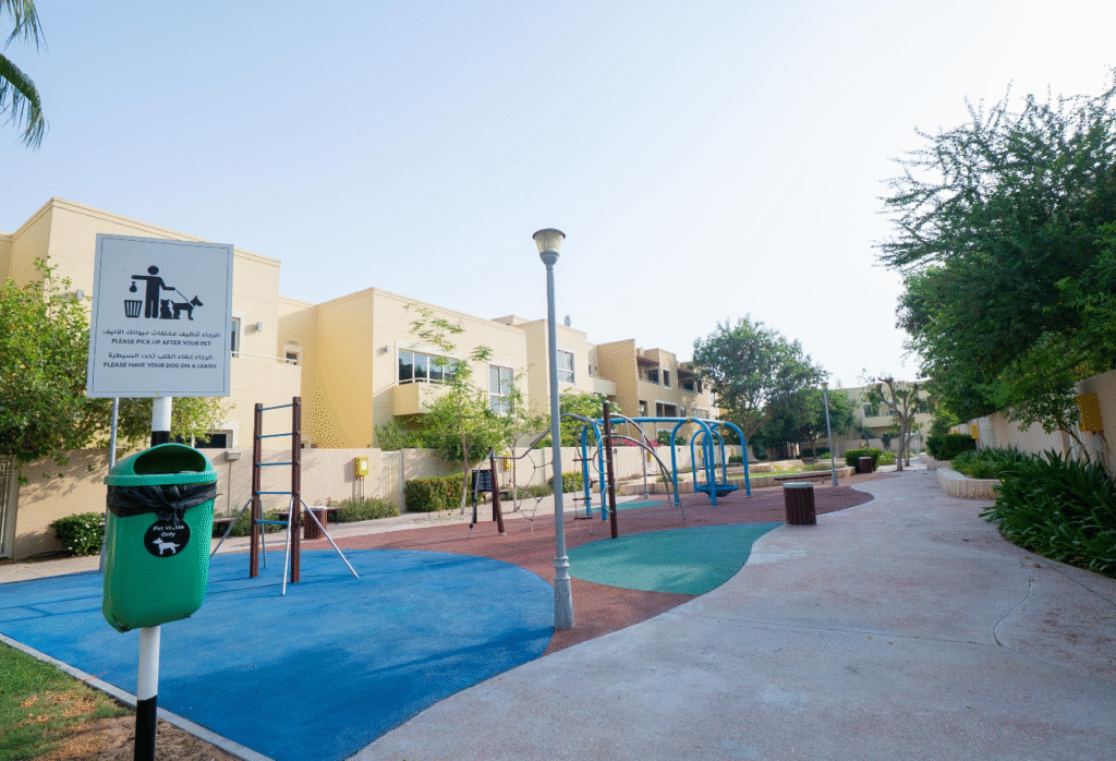 Upgraded 3 bedroom villa for sale in Al Raha Gardens (Hemaim Community)