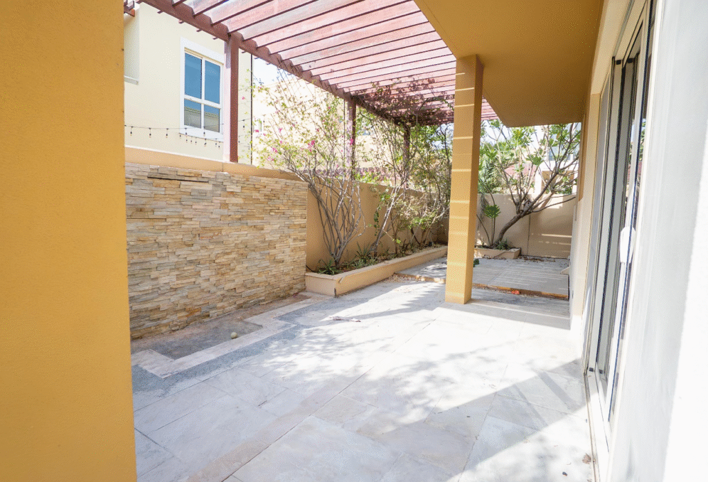 Upgraded 3 bedroom villa for sale in Al Raha Gardens (Hemaim Community)