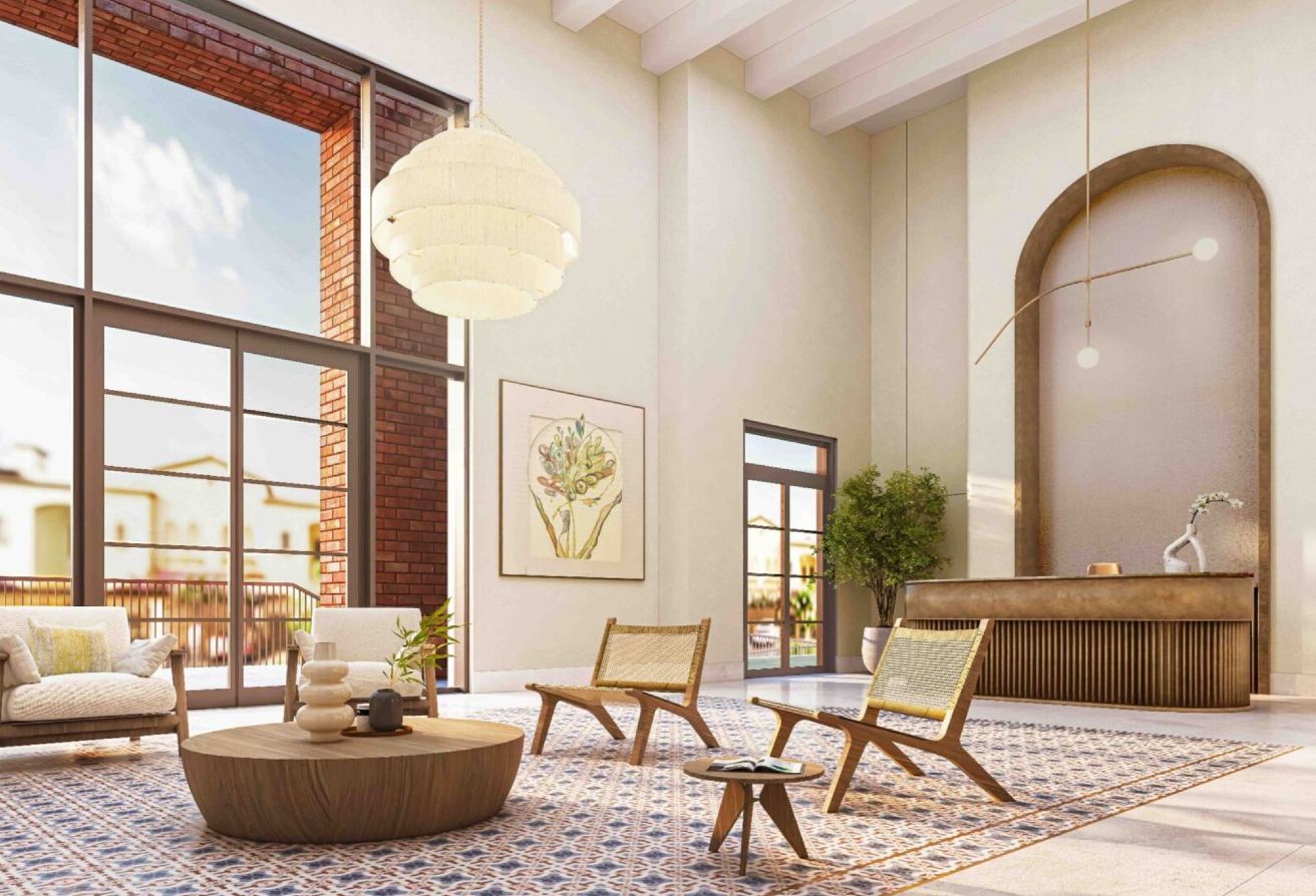 Studio apartment for sale in Bloom Living Granada Zayed City Abu Dhabi with balcony, garden and pool views, modern design, and high RO