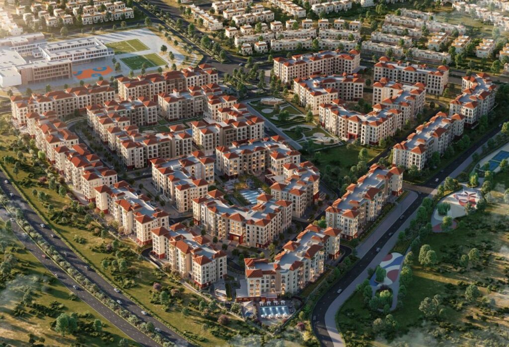 Studio apartment for sale in Bloom Living Granada Zayed City Abu Dhabi with balcony, garden and pool views, modern design, and high RO