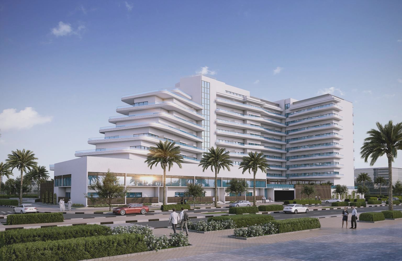1-bedroom apartment for sale in Mayyas at the Bay Yas Bay Abu Dhabi with terrace, park views, modern design, and prime location