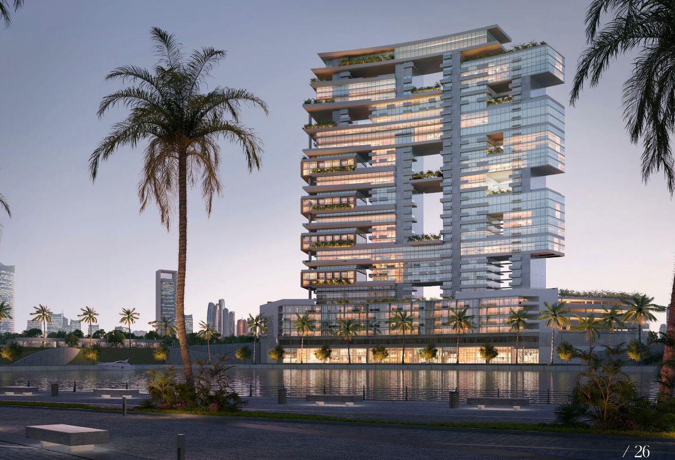 High-floor sea view studio apartment Radiant Marina Shams Abu Dhabi Al Reem Island for sale with balcony and payment plan