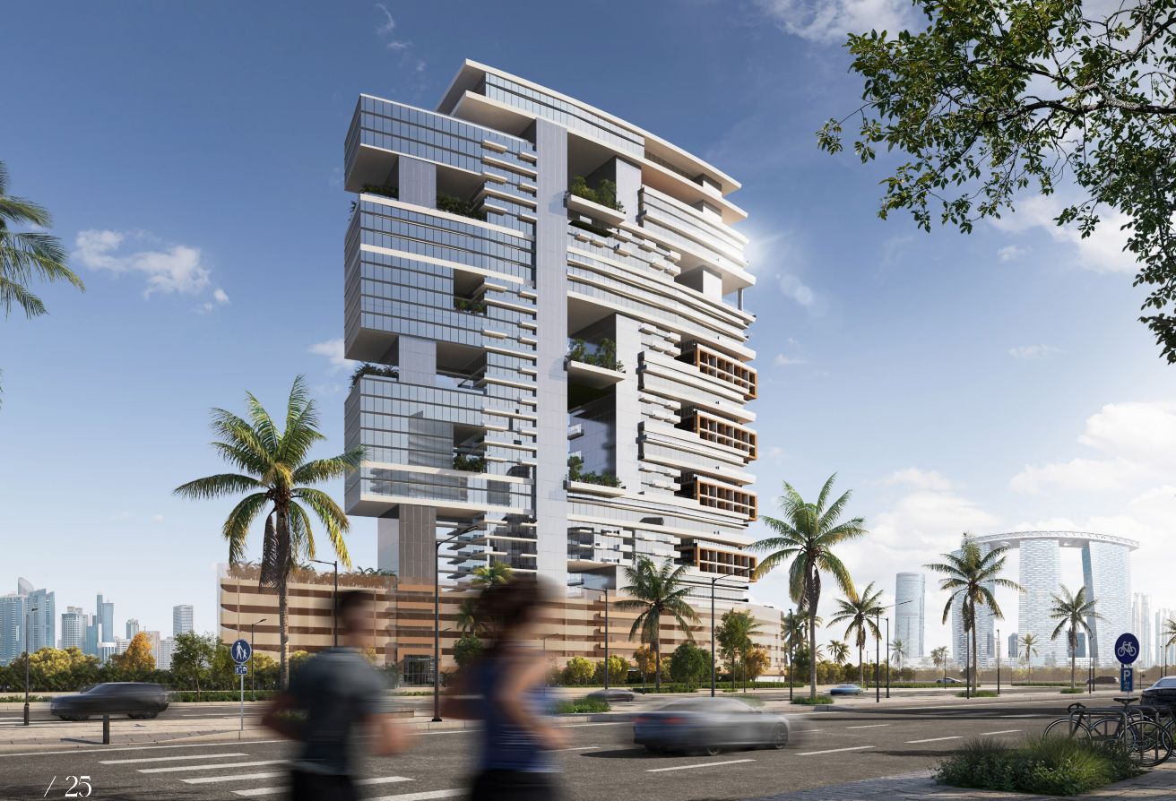 High-floor sea view studio apartment Radiant Marina Shams Abu Dhabi Al Reem Island for sale with balcony and payment plan