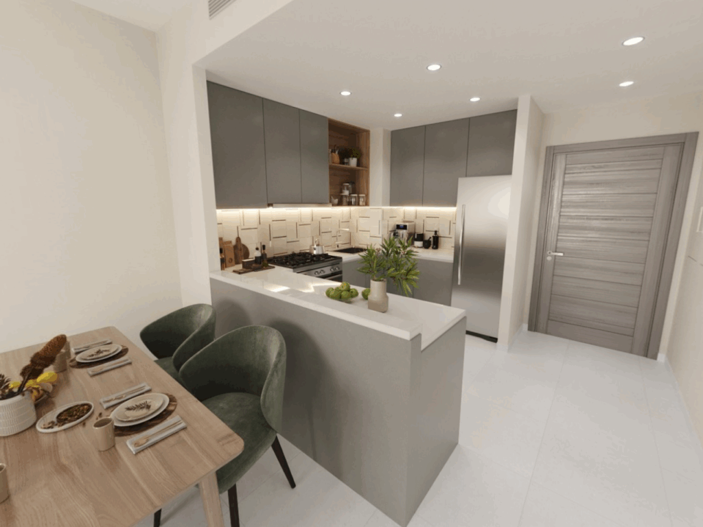 Affordable 2-bedroom apartment Reeman Living 2A Al Shamkha Abu Dhabi with balcony, modern design, and 50% already paid