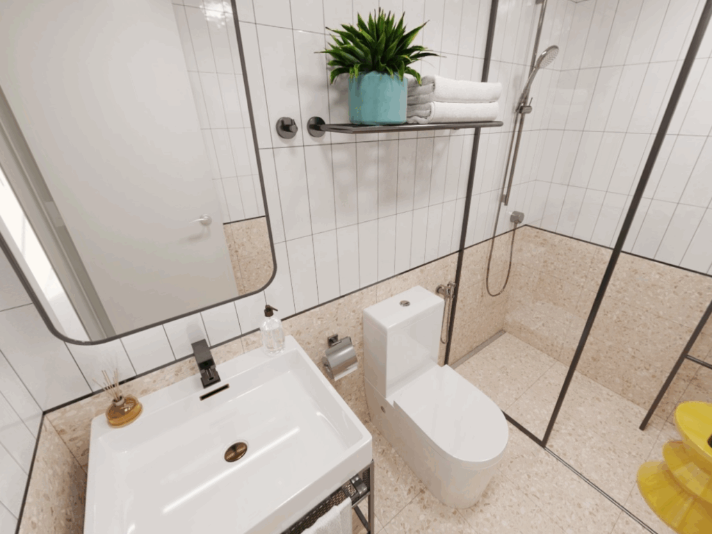 Affordable 2-bedroom apartment Reeman Living 2A Al Shamkha Abu Dhabi with balcony, modern design, and 50% already paid