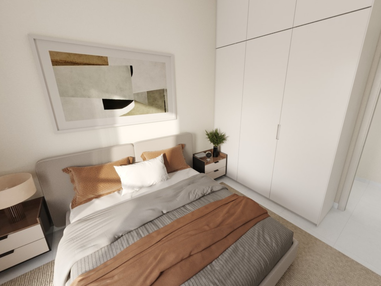 Affordable 2-bedroom apartment Reeman Living 2A Al Shamkha Abu Dhabi with balcony, modern design, and 50% already paid