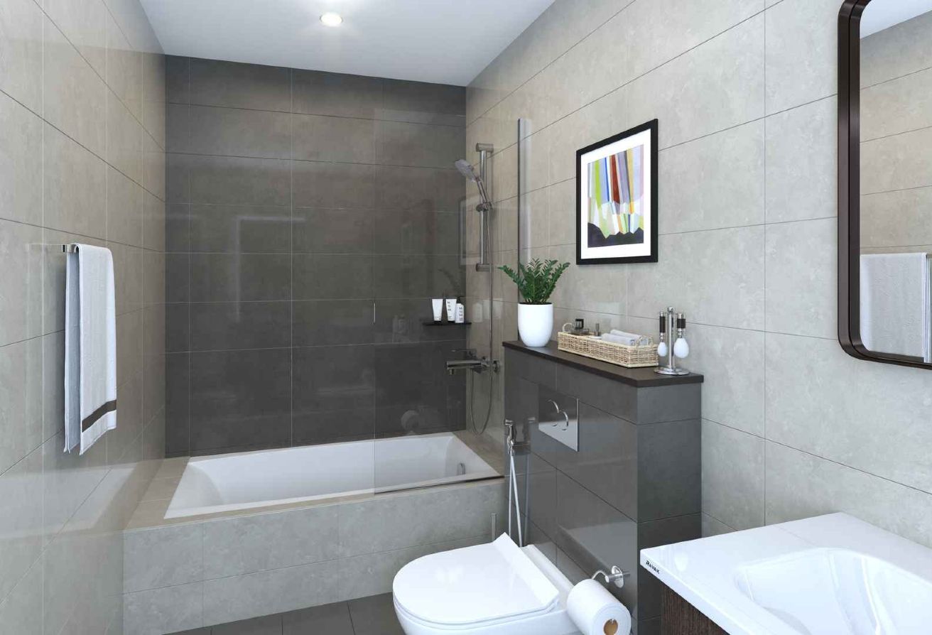 Resale furnished 2 bedroom apartment with balcony Reportage Plaza 2 Masdar City Abu Dhabi