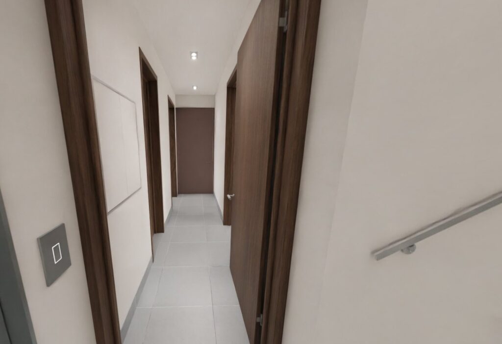5-bedroom corner villa for sale in Al Sidr Saadiyat Lagoons Abu Dhabi, double row, Q1 2026 handover, with maid and driver rooms and landscaped garden