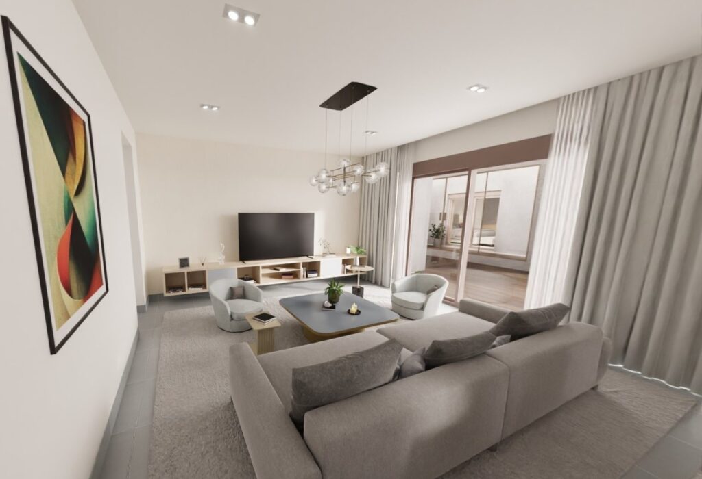 5-bedroom corner villa for sale in Al Sidr Saadiyat Lagoons Abu Dhabi, double row, Q1 2026 handover, with maid and driver rooms and landscaped garden