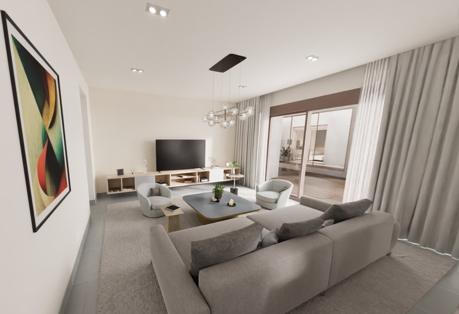 5-bedroom corner villa for sale in Al Sidr Saadiyat Lagoons Abu Dhabi, double row, Q1 2026 handover, with maid and driver rooms and landscaped garden