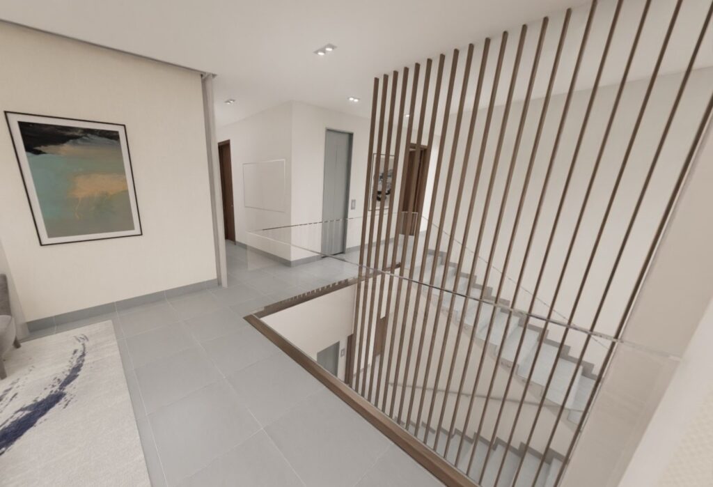 5-bedroom corner villa for sale in Al Sidr Saadiyat Lagoons Abu Dhabi, double row, Q1 2026 handover, with maid and driver rooms and landscaped garden
