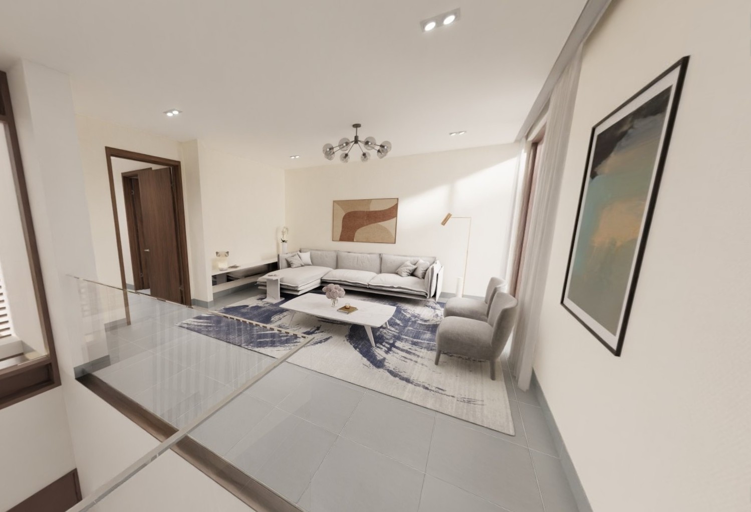5-bedroom family villa for sale in Al Sidr Saadiyat Lagoons Abu Dhabi with study, two kitchens, terraces, optional pool, Q1 2026 handover