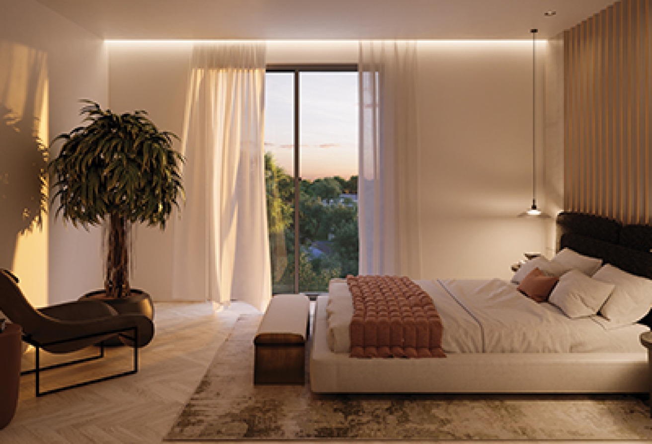 Investment 1BR apartment Sama Yas Yas Island Abu Dhabi with balcony, 60/40 plan, strong ROI potential, and lifestyle amenities