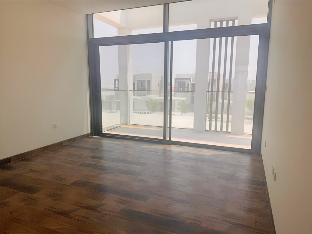 5-bedroom luxury villa for sale in Seef Al Jubail Abu Dhabi with private garden, balcony, and waterfront living in an exclusive community