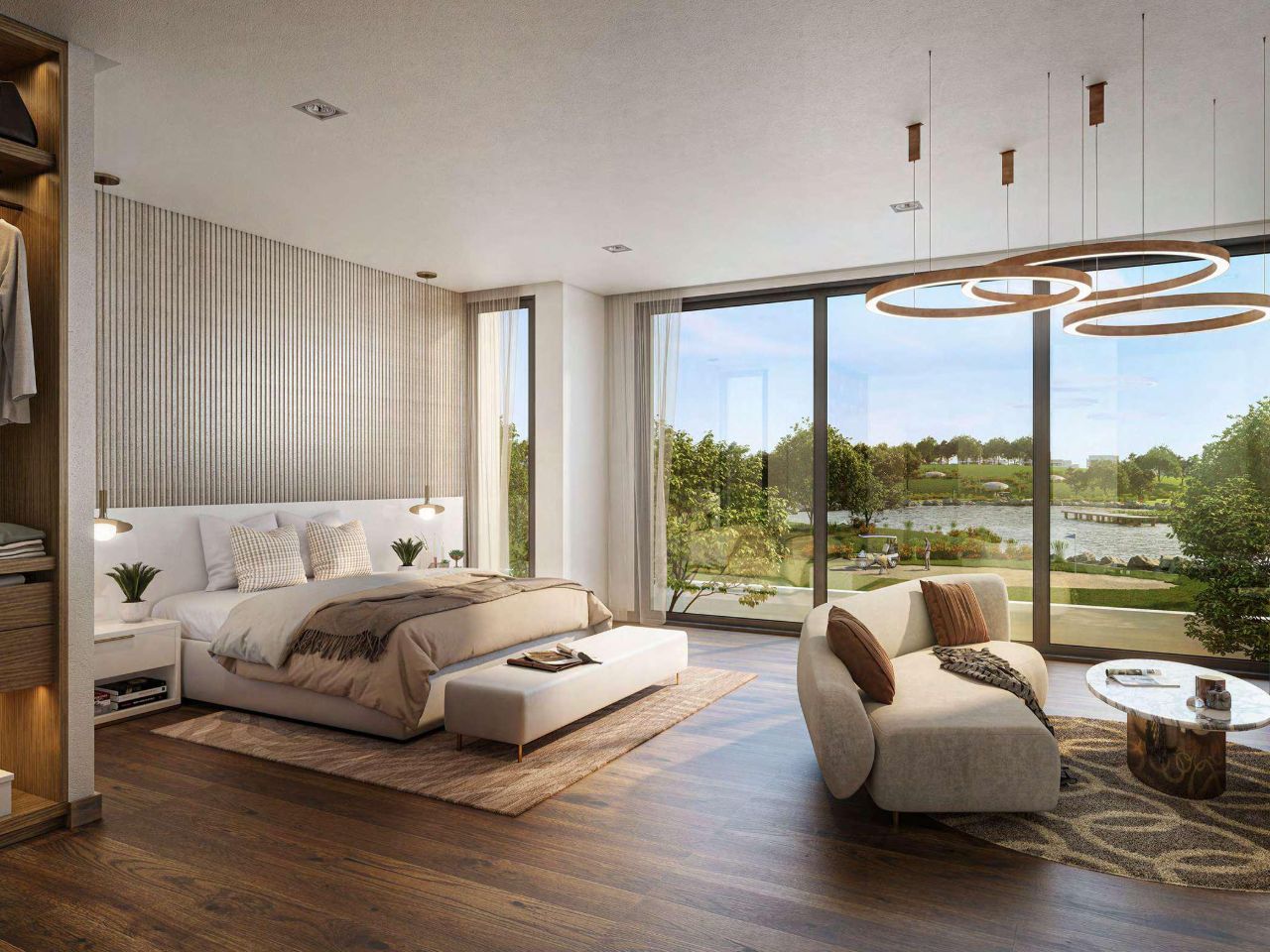4-bedroom townhouse for sale in The Dahlias Yas Acres Yas Island Abu Dhabi with maid’s room, studies, balcony, and optional private pool