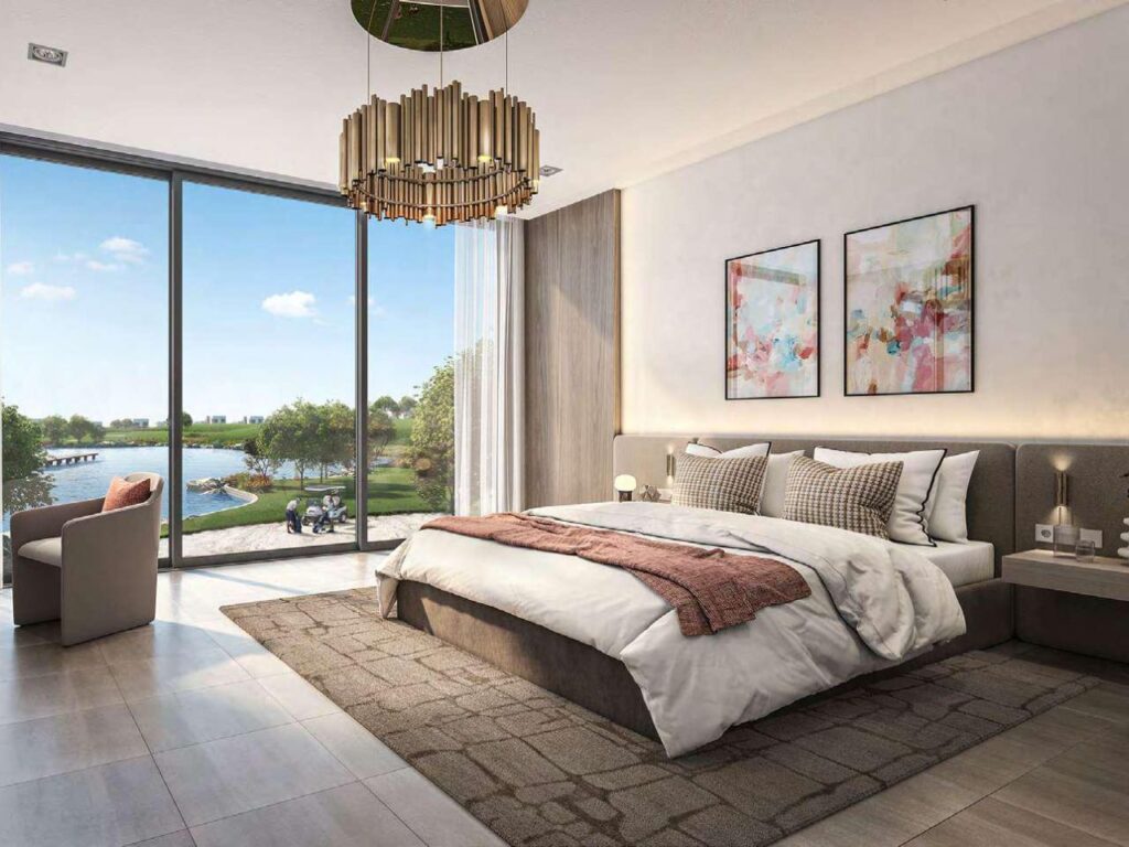 4-bedroom townhouse for sale in The Dahlias Yas Acres Yas Island Abu Dhabi with maid’s room, studies, balcony, and optional private pool