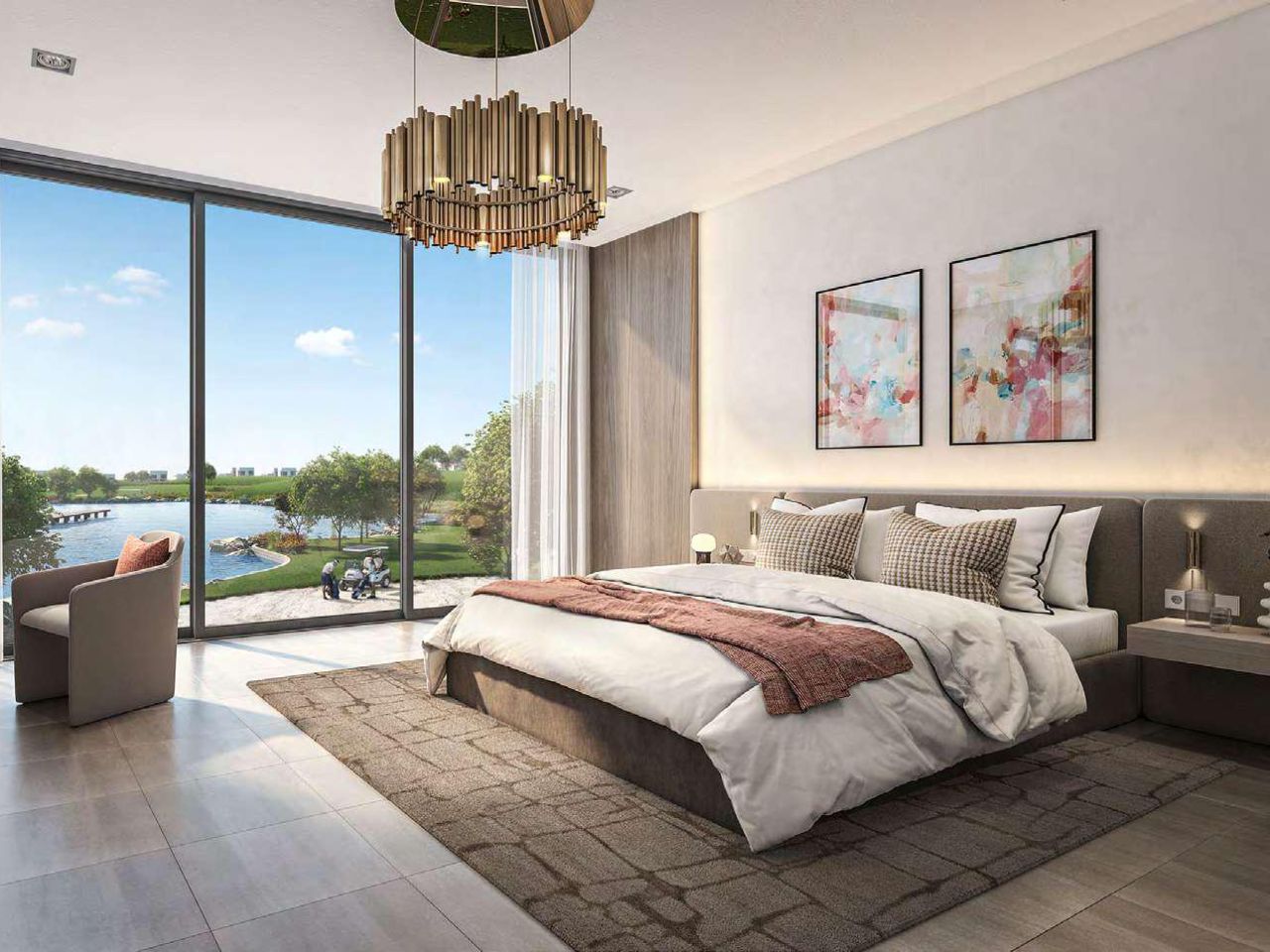 4-bedroom townhouse for sale in The Dahlias Yas Acres Yas Island Abu Dhabi with maid’s room, studies, balcony, and optional private pool