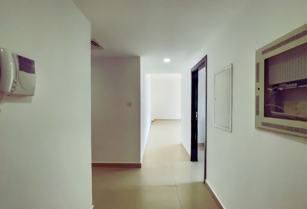 3-bedroom apartment for sale in Tower 21, Al Reef Downtown Abu Dhabi – family home with terrace and maid’s room