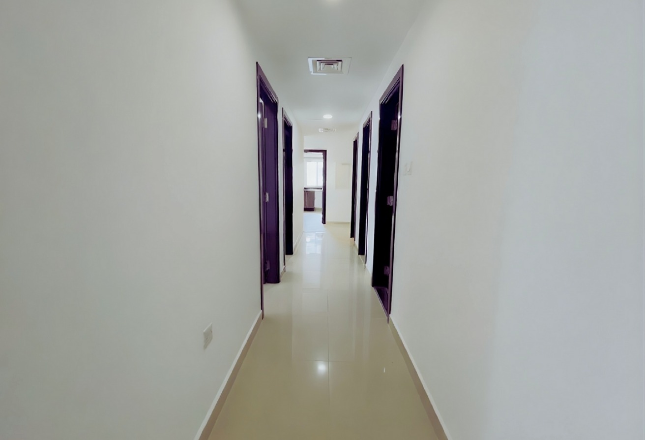 3-bedroom apartment for sale in Tower 21, Al Reef Downtown Abu Dhabi – spacious family home with maid’s room and terrace