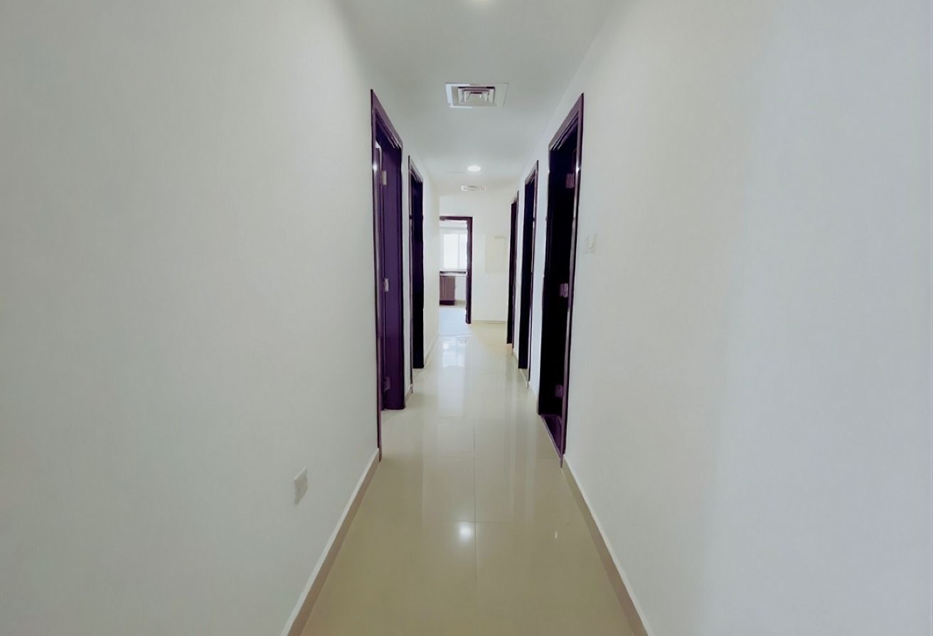 3-bedroom apartment for sale in Tower 21, Al Reef Downtown Abu Dhabi – family home with terrace and maid’s room