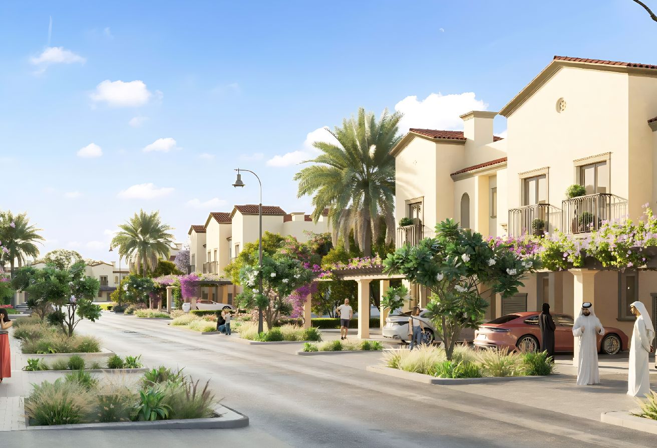 3-bedroom townhouse for sale in Olvera, Bloom Living, Zayed City Abu Dhabi – luxury family home by Bloom Holding