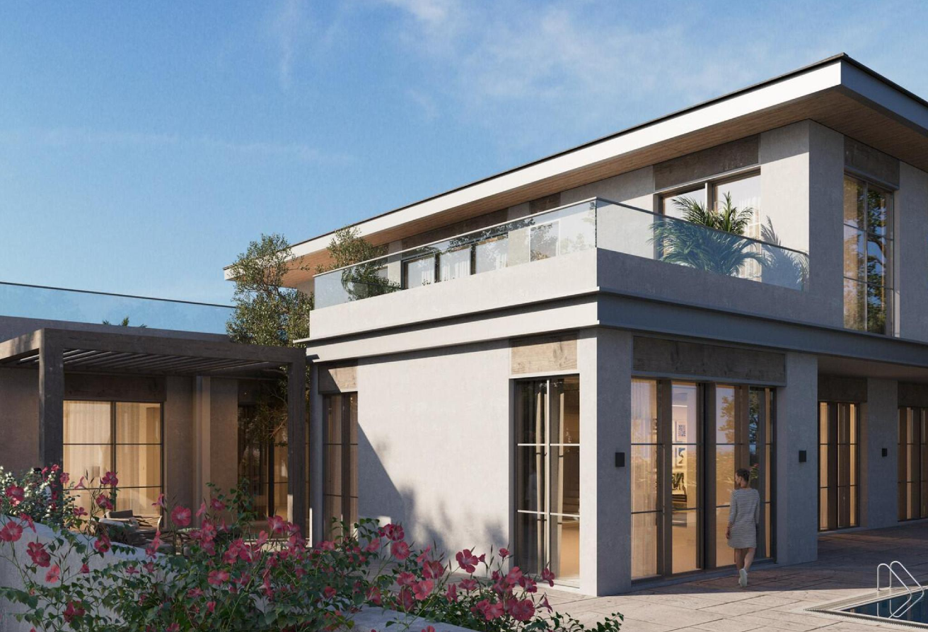 Corner unit 6 bedroom villa Al Naseem Hudayriat Island Abu Dhabi.