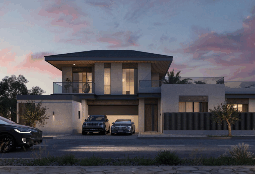 Corner unit 6 bedroom villa Al Naseem Hudayriat Island Abu Dhabi.