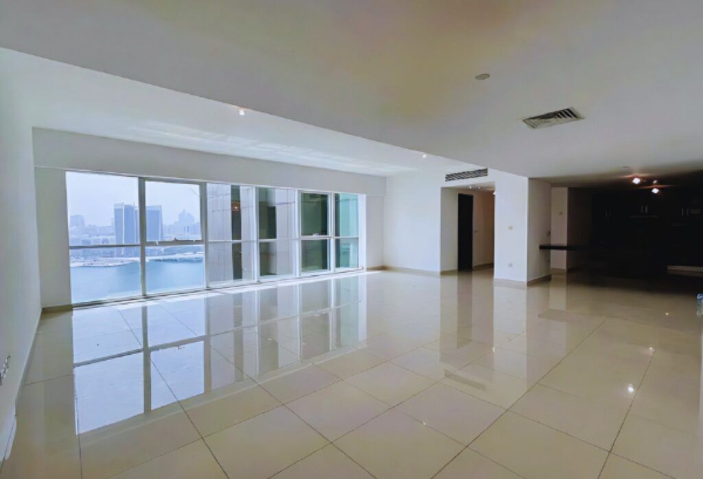 3-bedroom apartment for sale in Al Durrah Tower Marina Square Al Reem Island Abu Dhabi – luxury waterfront home with panoramic marina view