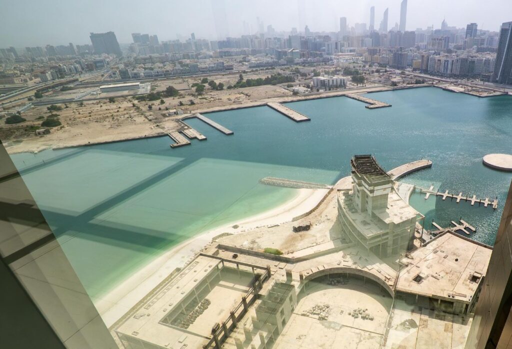 3-bedroom apartment with maid’s and study room for sale in Al Durrah Tower, Marina Square, Al Reem Island Abu Dhabi – waterfront luxury home