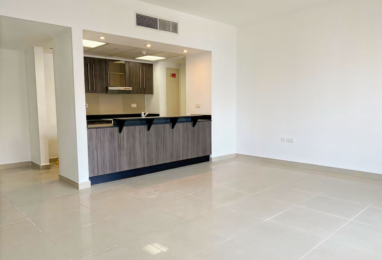Affordable 1-bedroom apartment Tower 30 Al Reef Downtown Abu Dhabi.
