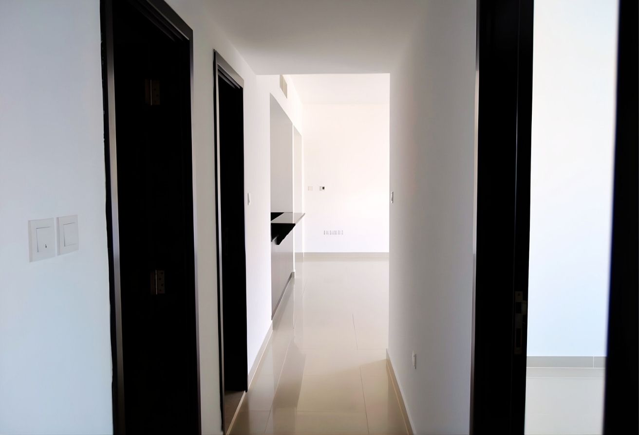 Affordable 2-bedroom rented apartment Al Reef Downtown Abu Dhabi.
