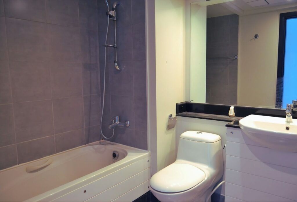 Affordable 2-bedroom rented apartment Al Reef Downtown Abu Dhabi.