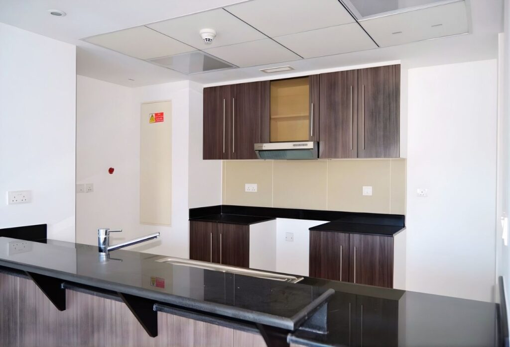 Affordable 2-bedroom rented apartment Al Reef Downtown Abu Dhabi.