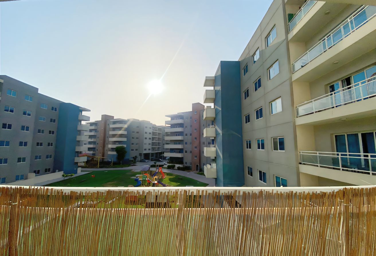 1-bedroom apartment with balcony Tower 29 Al Reef Downtown Abu Dhabi.