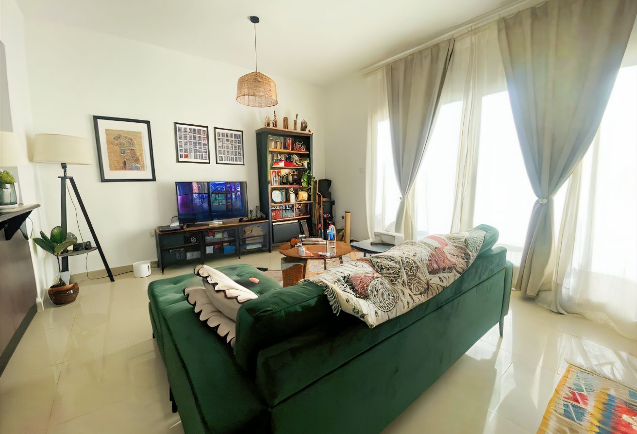 1-bedroom apartment with balcony Tower 29 Al Reef Downtown Abu Dhabi.