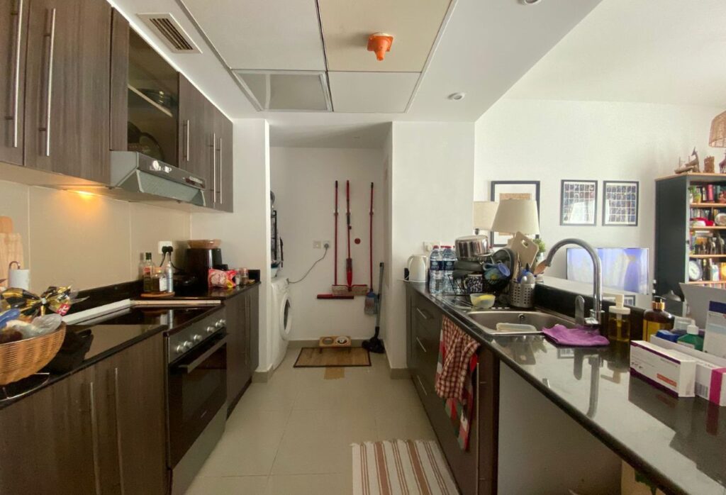 1-bedroom apartment with balcony Tower 29 Al Reef Downtown Abu Dhabi.