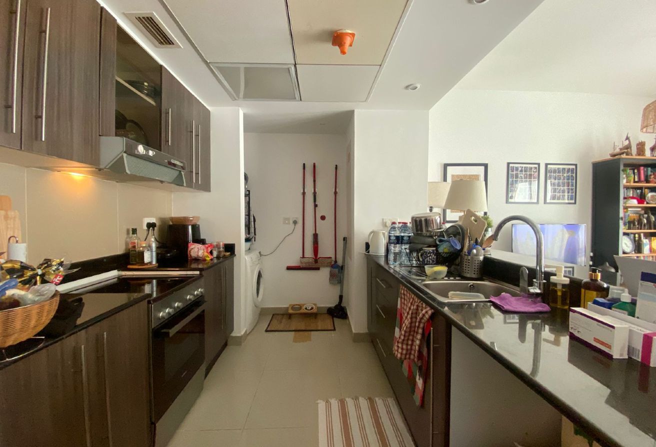 1-bedroom apartment with balcony Tower 29 Al Reef Downtown Abu Dhabi.