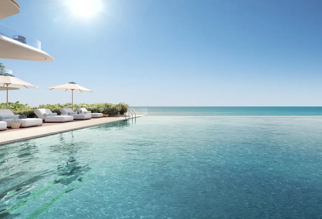 Spacious 1-bedroom beach access apartment Fahid Island Abu Dhabi.