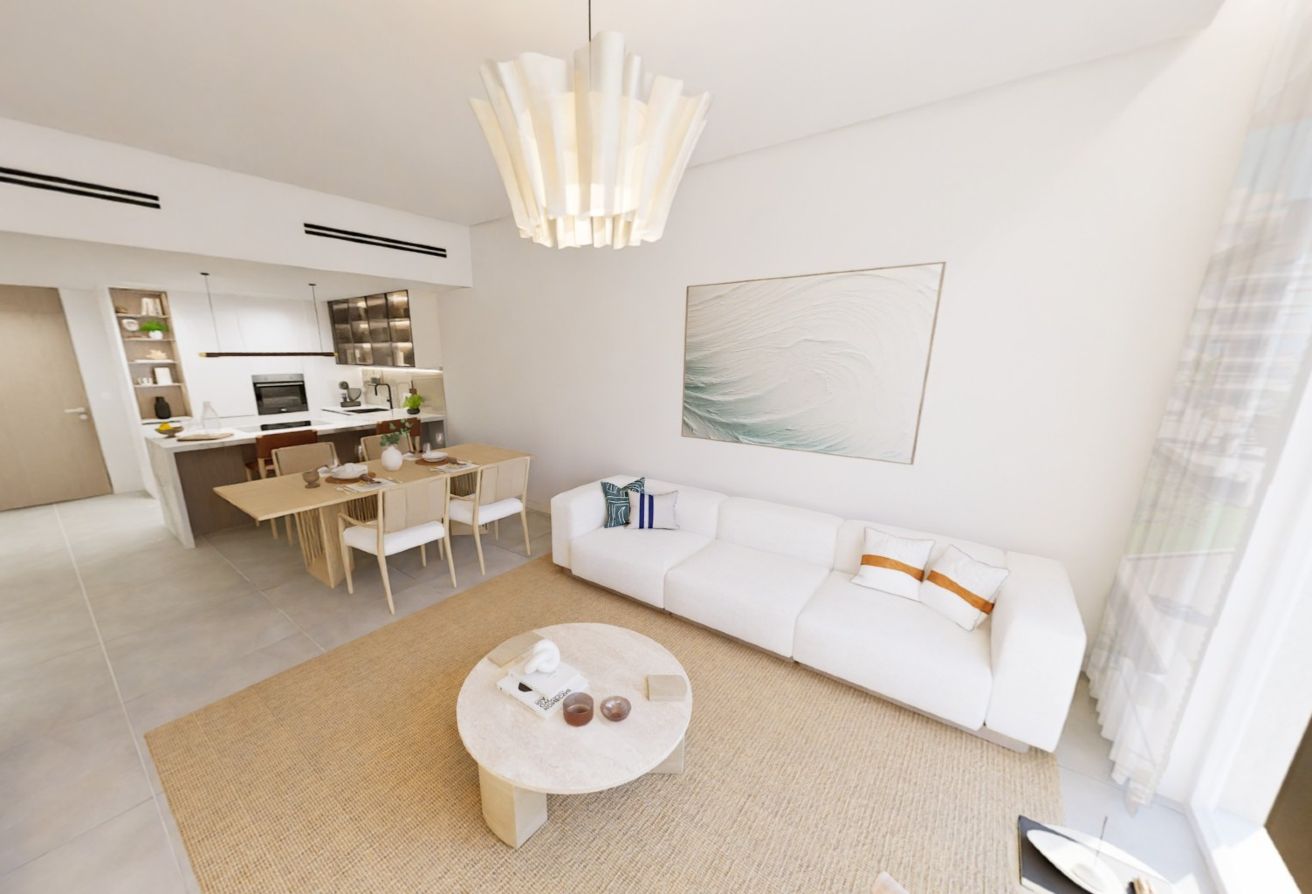 Spacious 1-bedroom beach access apartment Fahid Island Abu Dhabi.