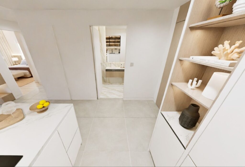 Spacious 1-bedroom beach access apartment Fahid Island Abu Dhabi.