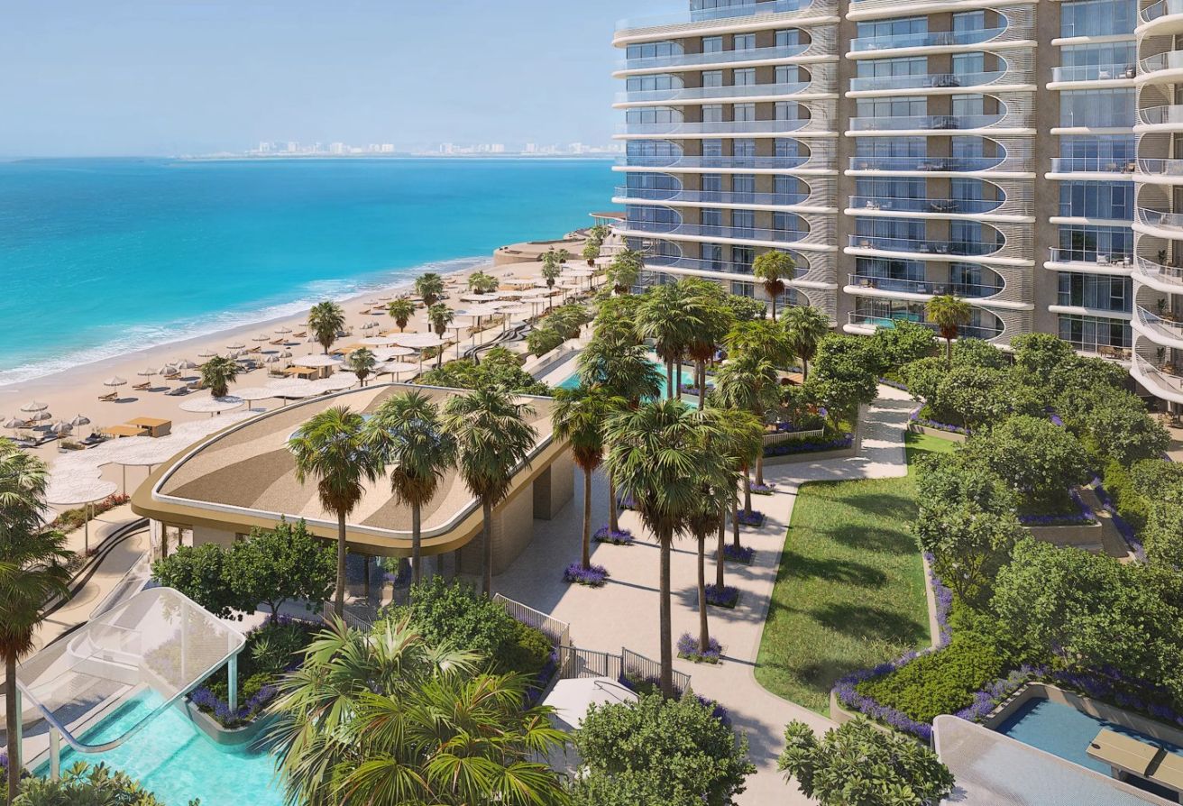 Spacious 1-bedroom beach access apartment Fahid Island Abu Dhabi.
