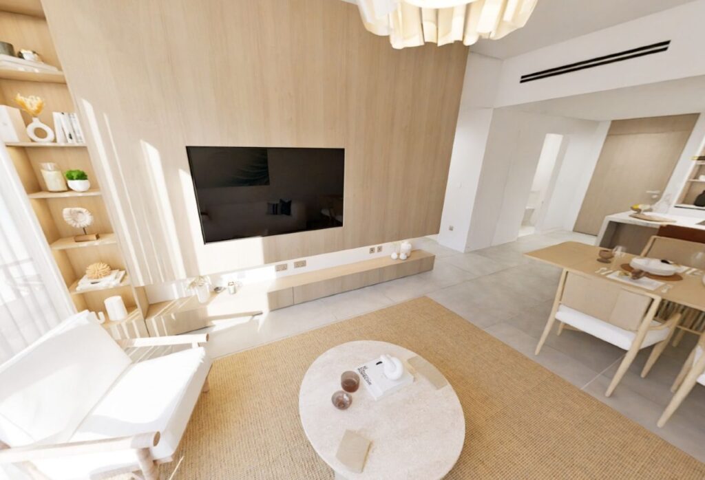 Spacious 1-bedroom beach access apartment Fahid Island Abu Dhabi.