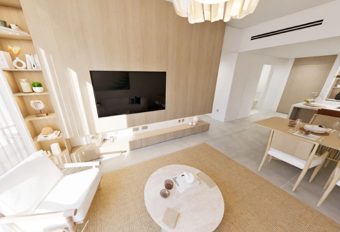 Spacious 1-bedroom beach access apartment Fahid Island Abu Dhabi.