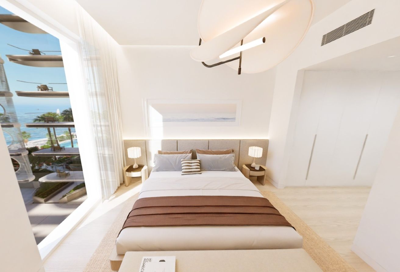 Spacious 1-bedroom beach access apartment Fahid Island Abu Dhabi.