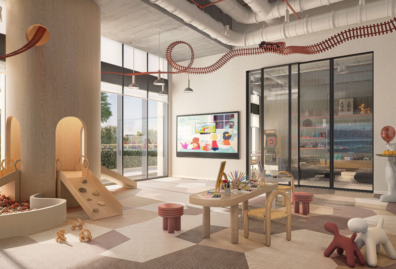 Modern studio apartment in Manarat Living Saadiyat Cultural District Abu Dhabi.