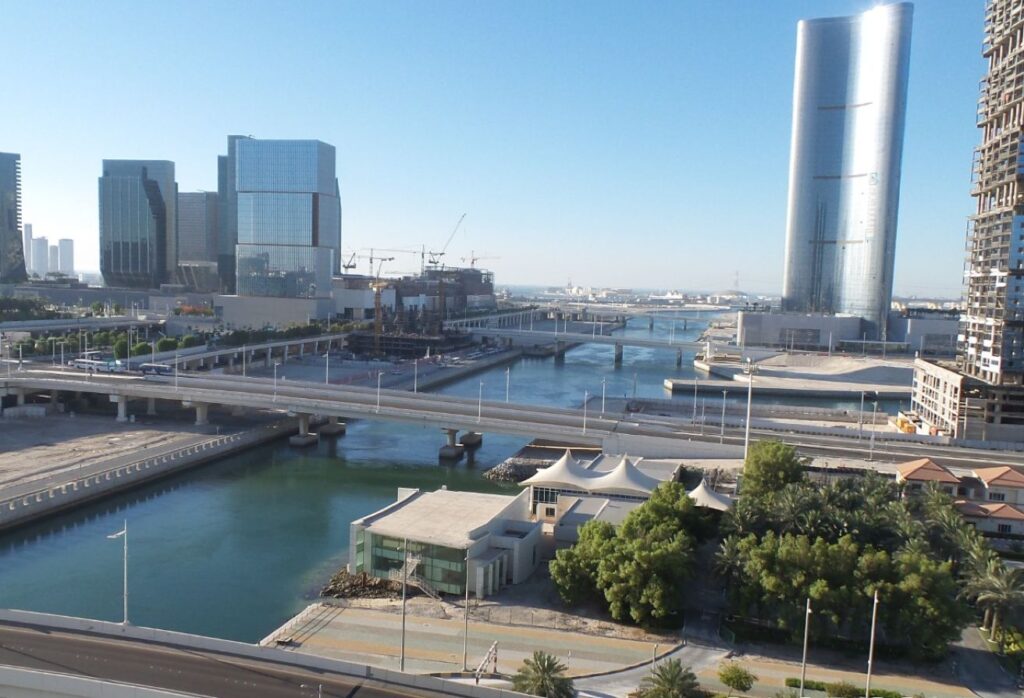 Sea view 2 bedroom corner apartment in Ocean Terrace Marina Square Abu Dhabi.