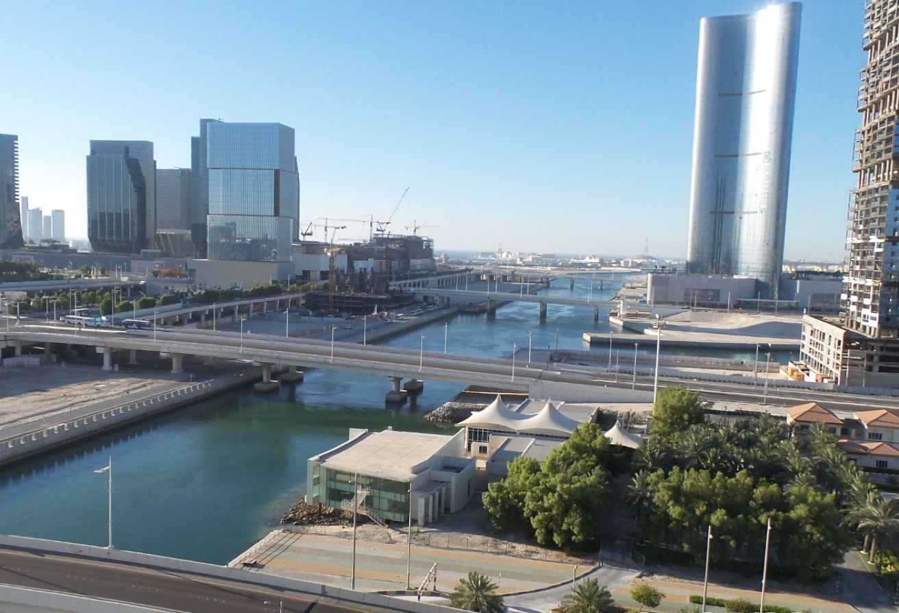 Sea view 2 bedroom corner apartment in Ocean Terrace Marina Square Abu Dhabi.