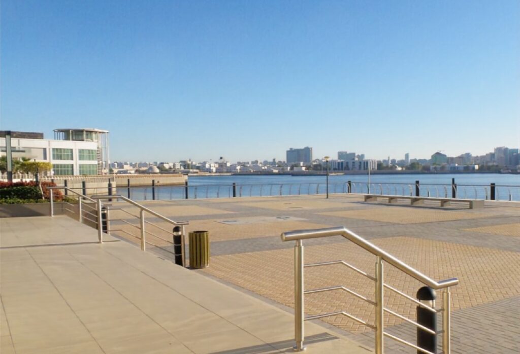 Sea view 2 bedroom corner apartment in Ocean Terrace Marina Square Abu Dhabi.